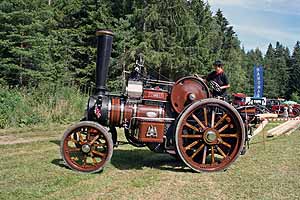 Die fahrbare Dampfmaschine