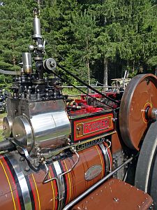 Die fahrbare Dampfmaschine