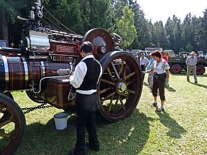 Die fahrbare Dampfmaschine